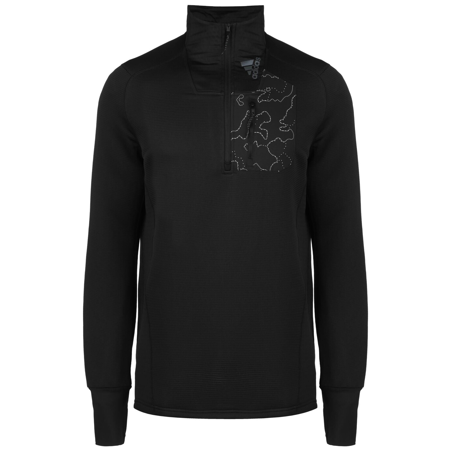 

Лонгслив adidas Performance COLD.RDY X CITY 1/4 ZIP, черный