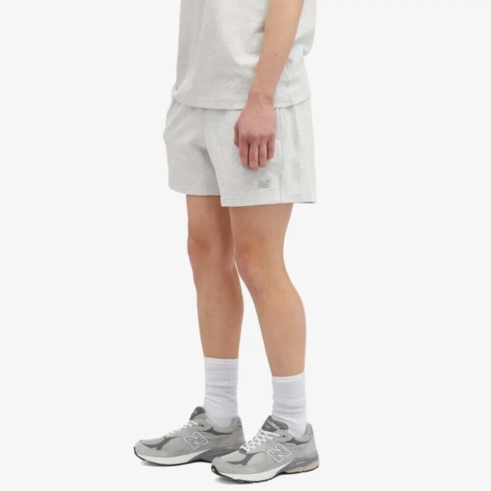 

New Balance Шорты из французской махровой ткани NB Athletics, серый