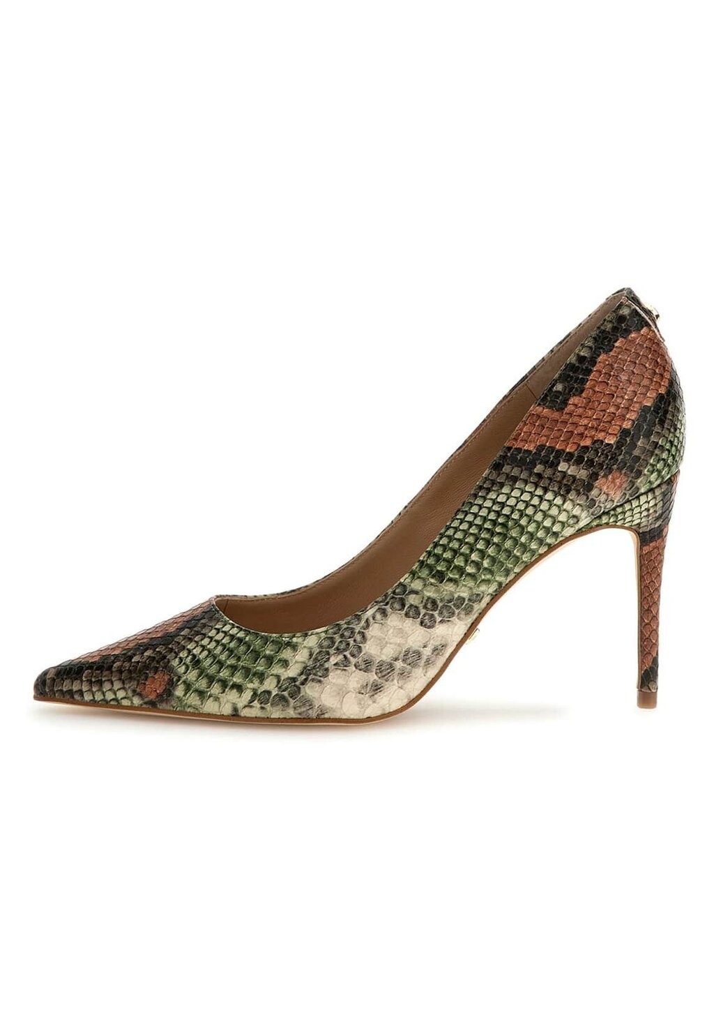 

Туфли RICA PYTHON-PRINT Guess, разноцветный драгоценный камень
