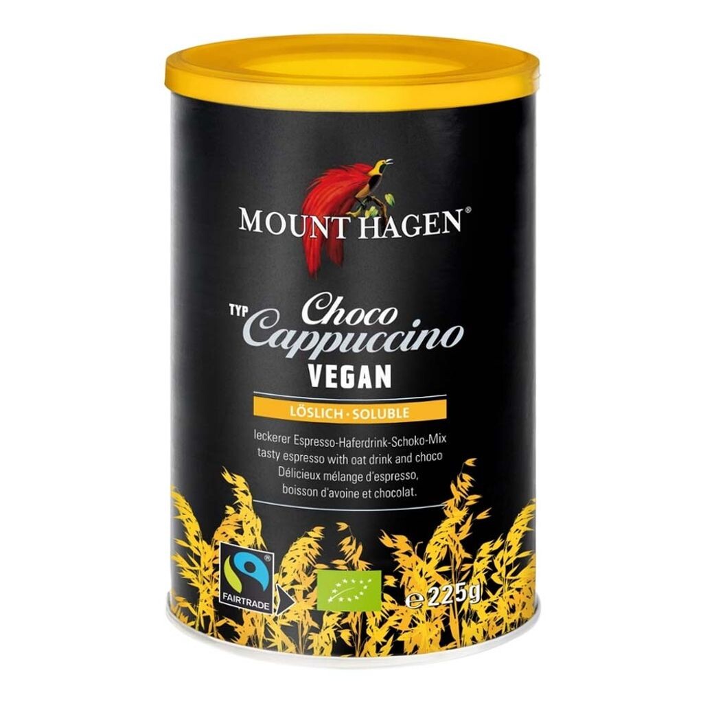 

Mount Hagen Cappuccino Choco веган банка 225 г