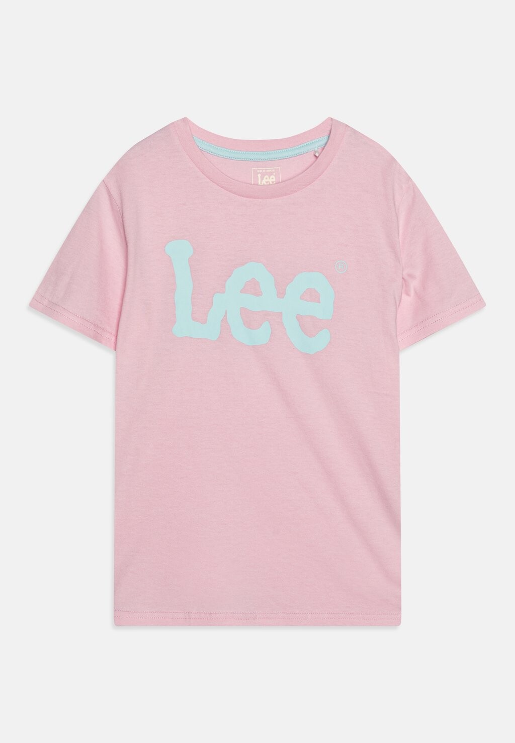 

Футболка с принтом Wobbly Graphic Regular Tee Lee, цвет pink lady