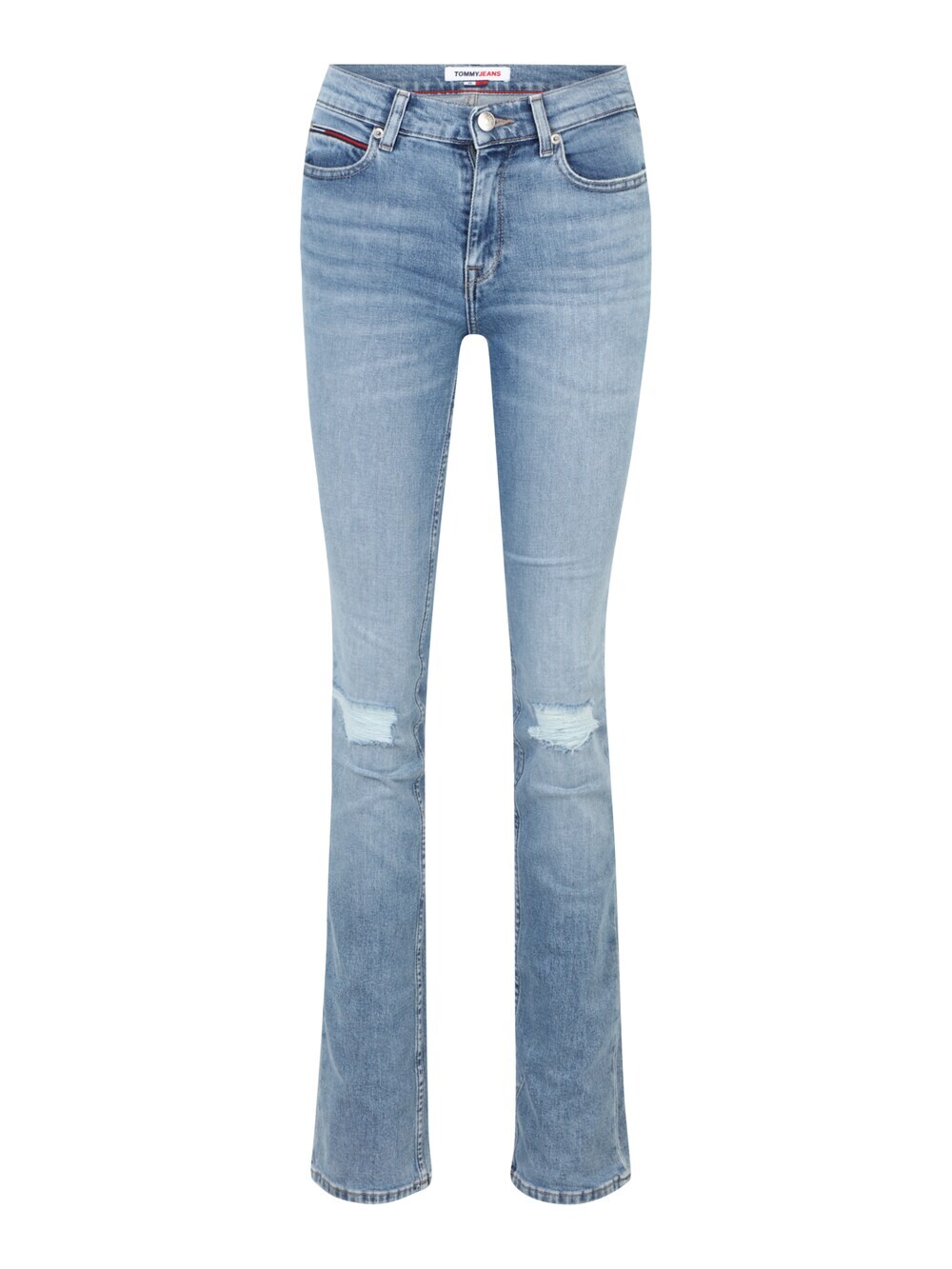 

Джинсы с загрузочным кроем Tommy Hilfiger Maddie, светло-синий