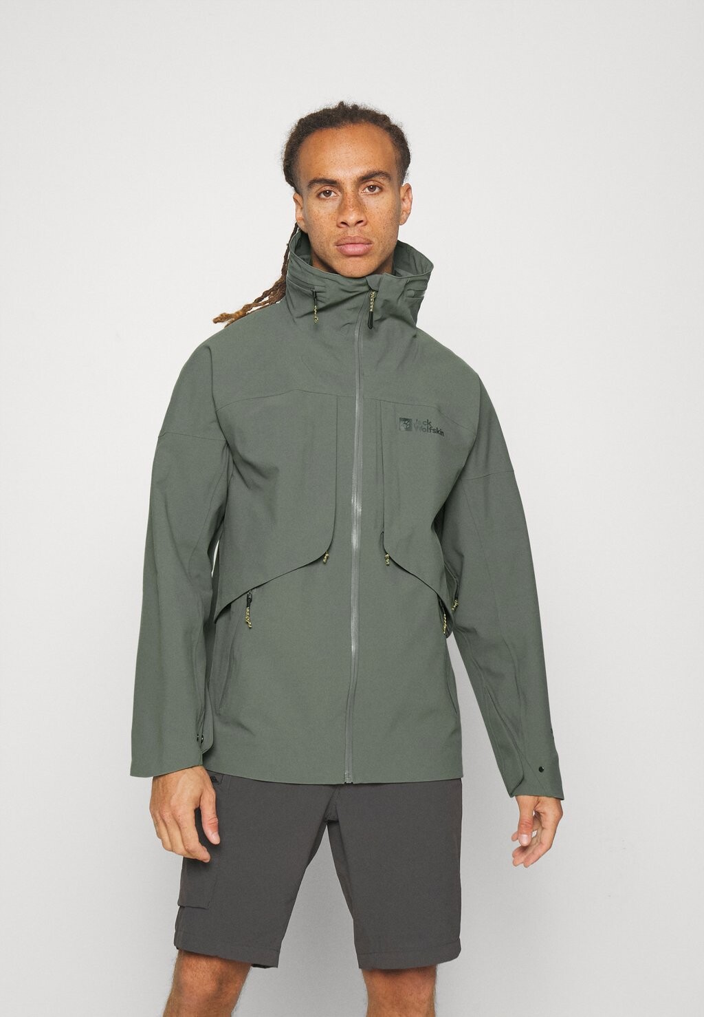 

Куртка Hardshell DISKOVERA Jack Wolfskin, цвет gecko green