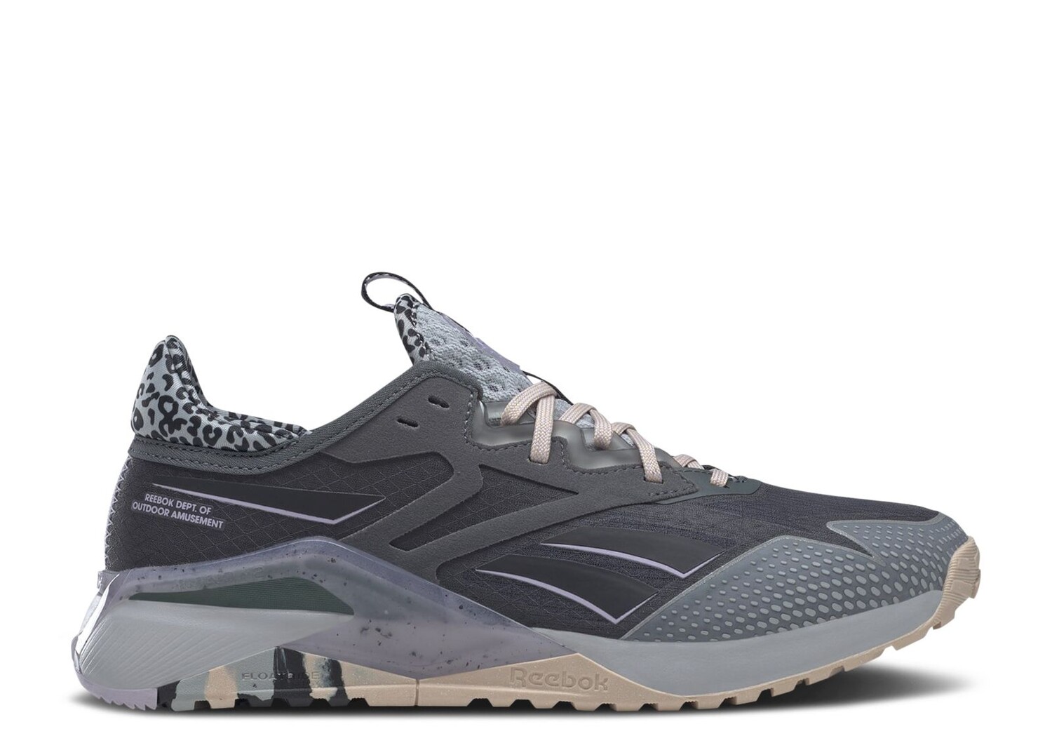 

Кроссовки Reebok Wmns Nano X2 Tr Adventure 'Leopard', серый