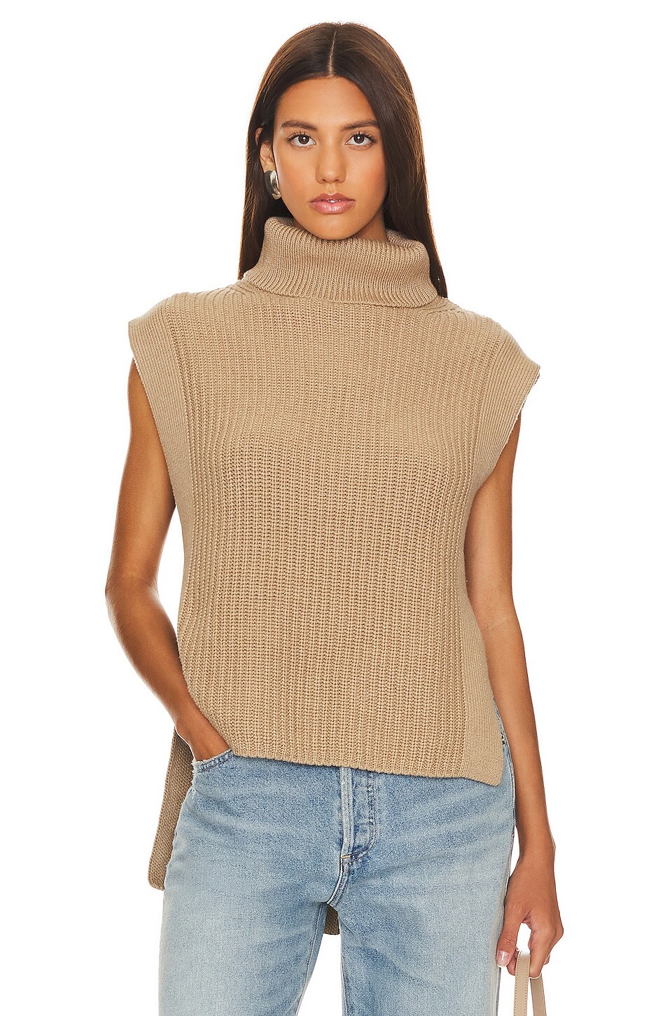 

Пуловер L'Academie x Marianna Collin Turtleneck, бежевый