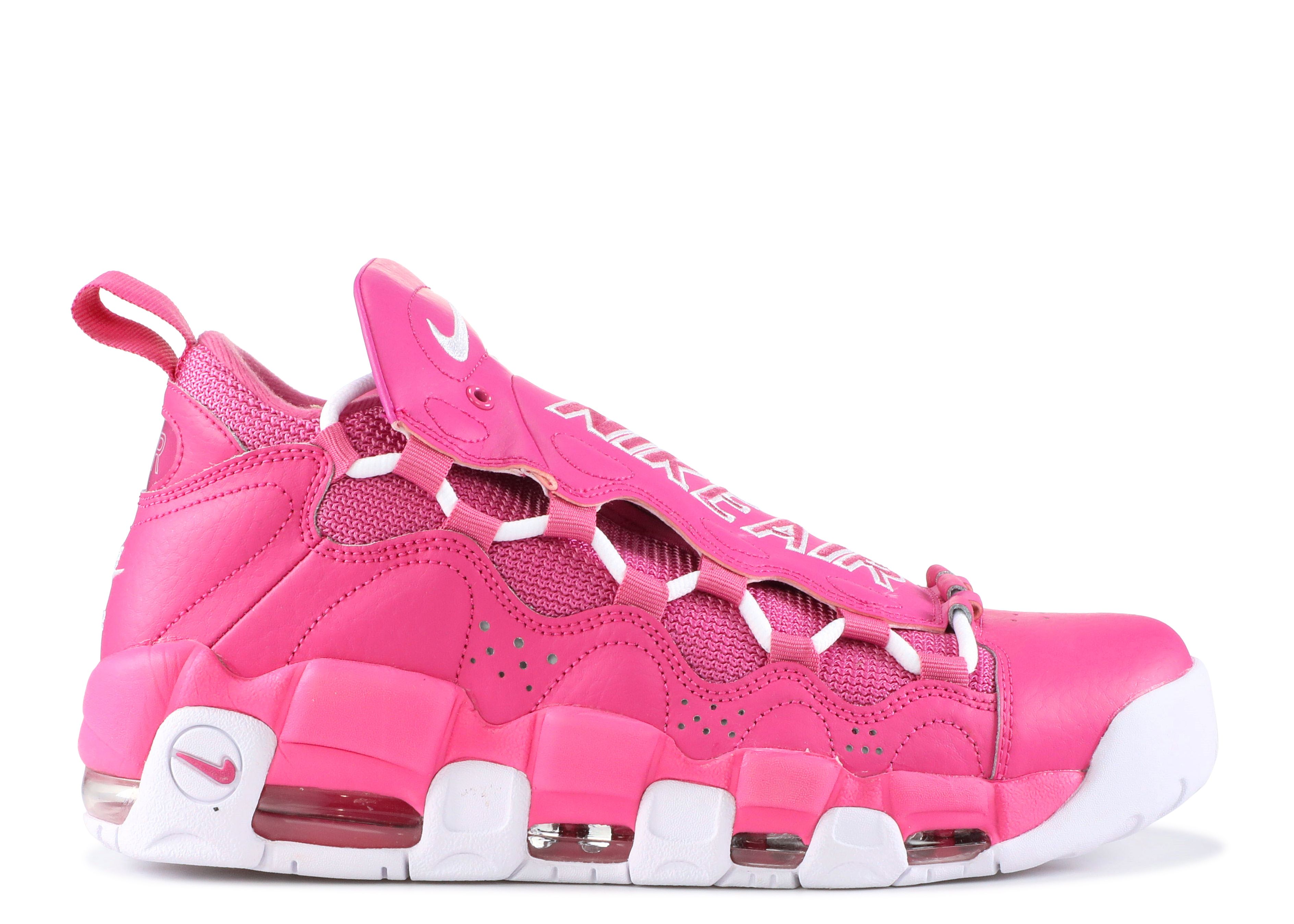 Кроссовки Nike Sneaker Room X Air More Money Qs 'Breast Cancer Awareness', розовый кроссовки kinetix sneaker norton black