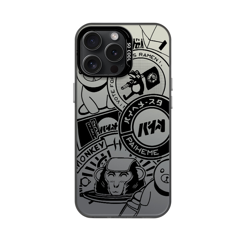 

Чехол для телефона Taowantong Tao Wantong, IMD-Purple-Trendy Black & White N35