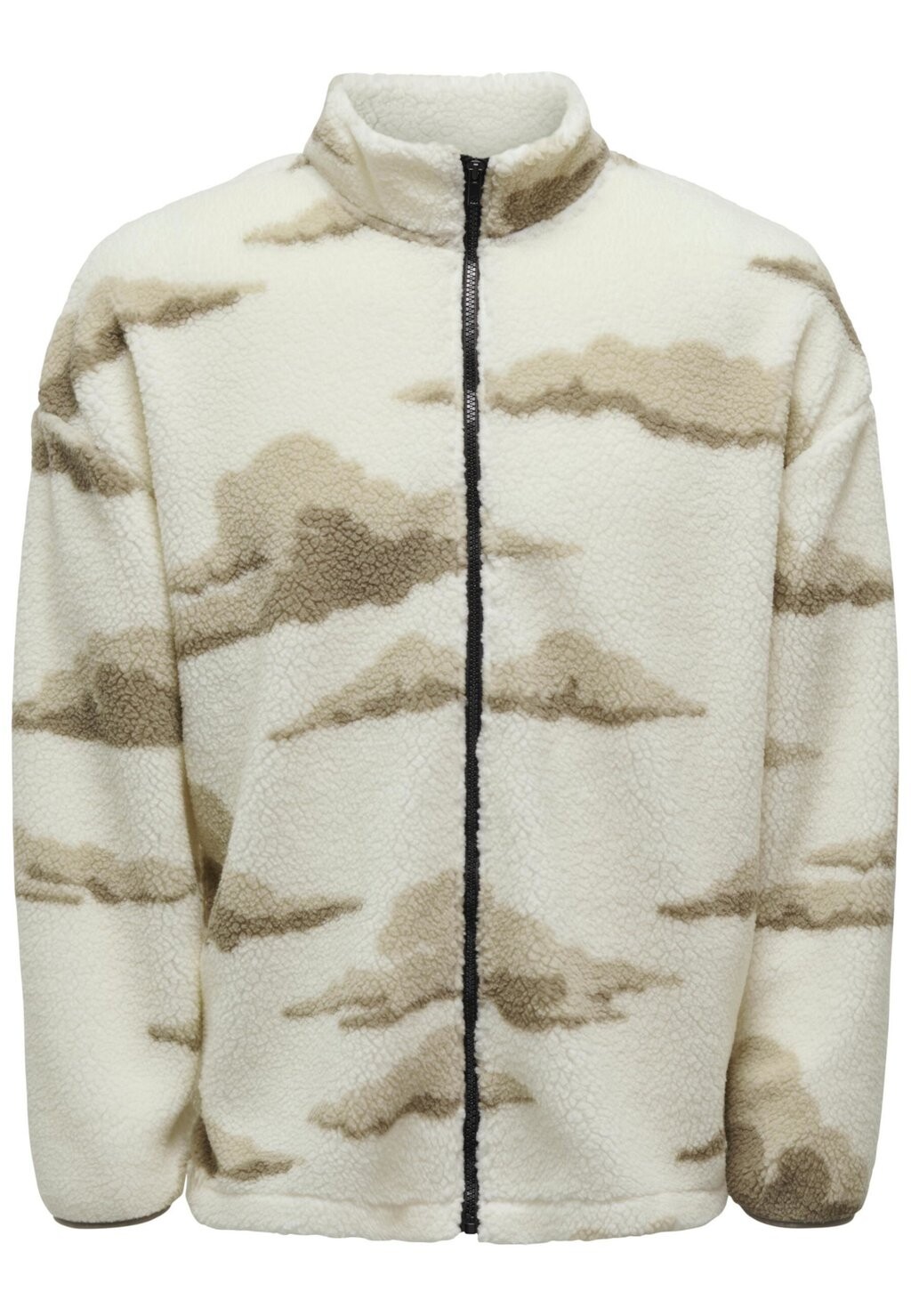 

Толстовка Only & Sons ONSREMY FULL ZIP, цвет antique white