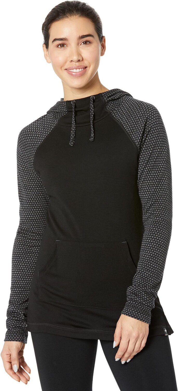 

Толстовка Merino 250 с драпированным вырезом Smartwool, цвет Black Dot