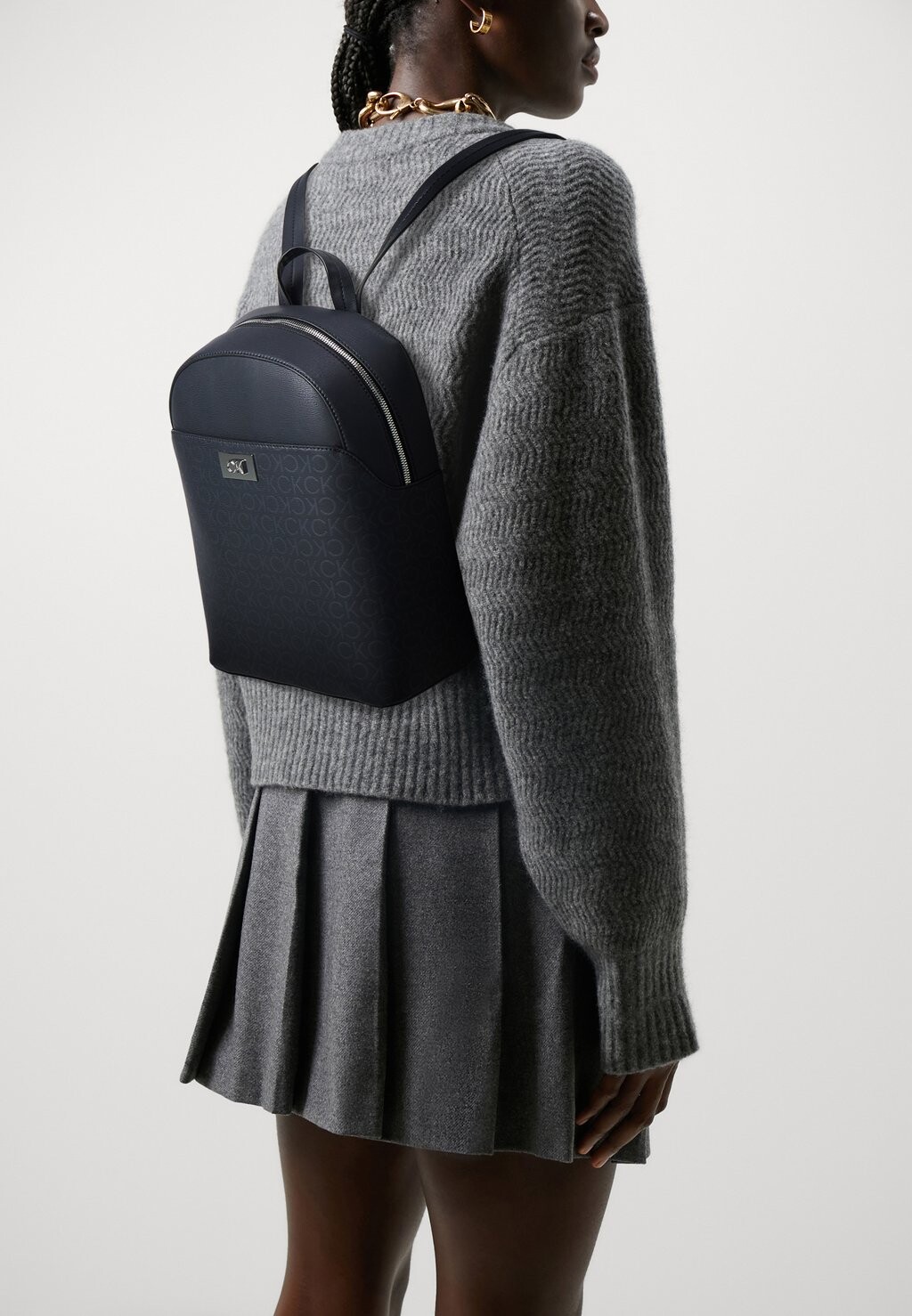 

Рюкзак Push Domed Backpack Calvin Klein, черный