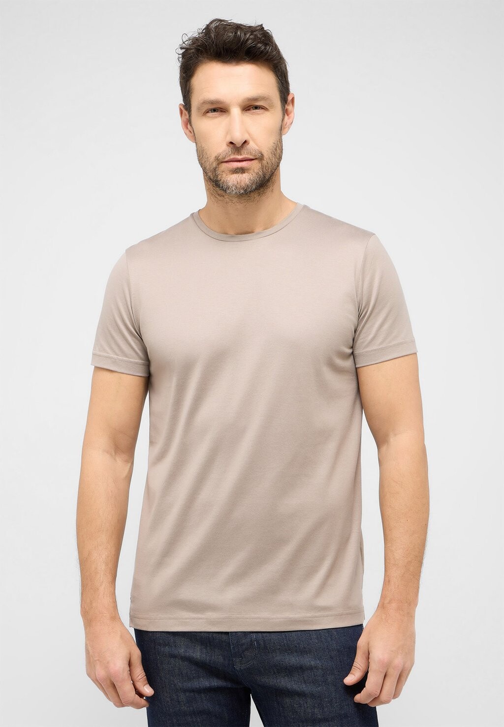 

Футболка базовая SOFT TAILORING Eterna, цвет hellgrau