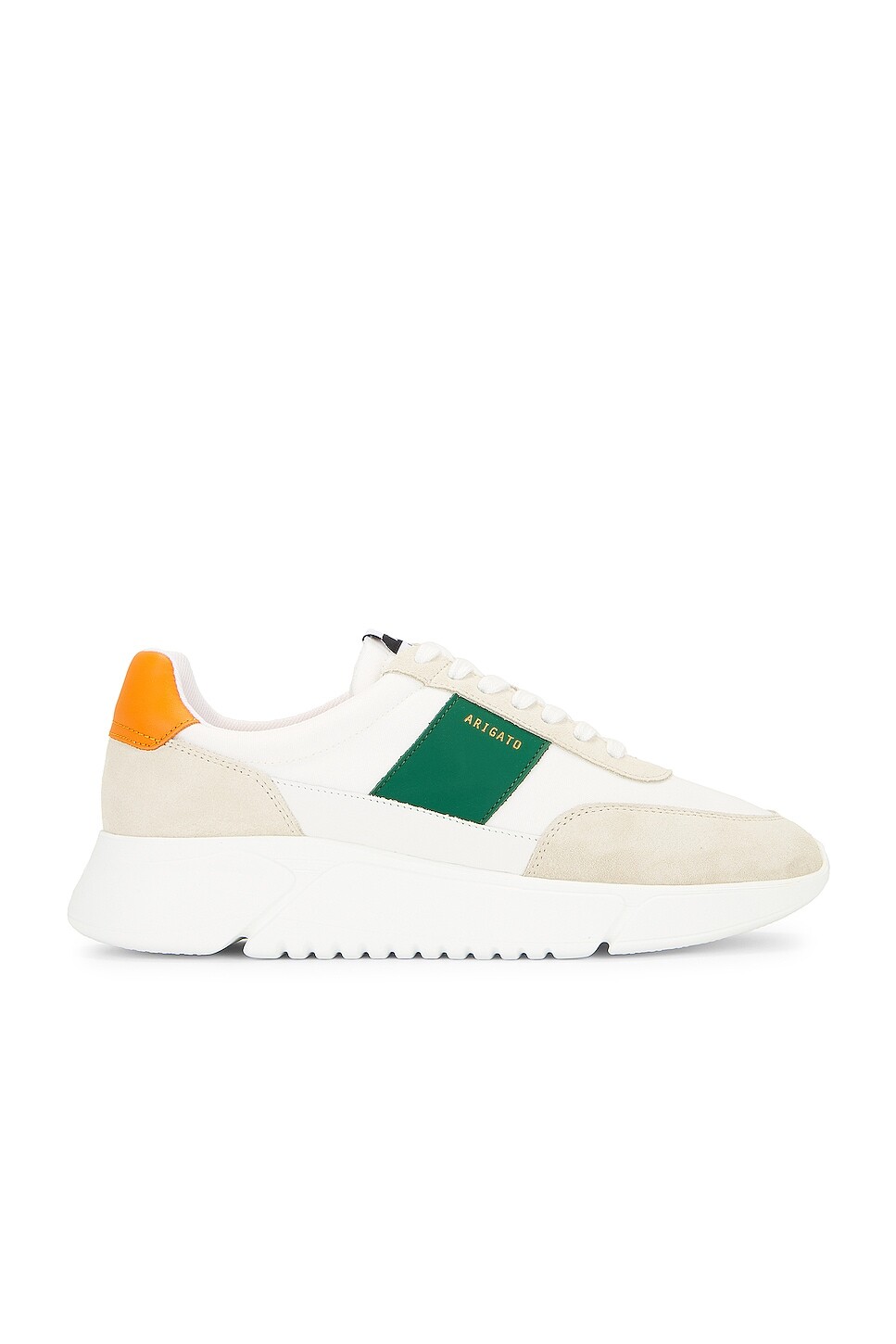 

Кроссовки Axel Arigato Genesis Vintage Runner, цвет White, Orange & Green