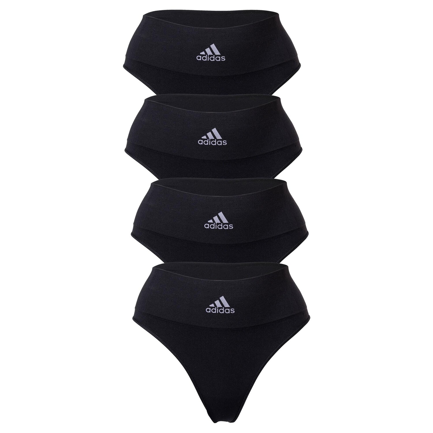 

Стринги adidas 4 шт, черный