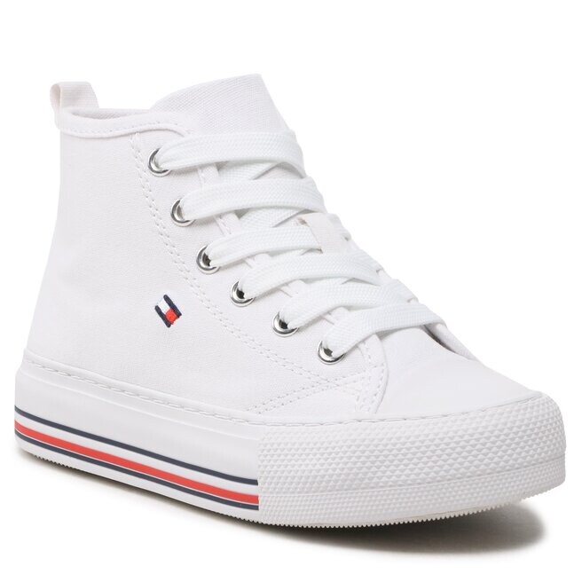

Сапоги Tommy Hilfiger HighTop LAce-Up, белый