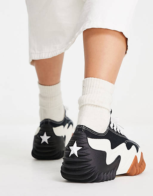 

Черные кроссовки на платформе Converse Run Star Motion Hi Ox, Черный