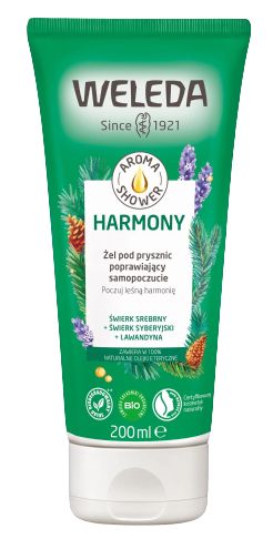цена Weleda Aroma Shower Harmony гель для душа, 200 ml