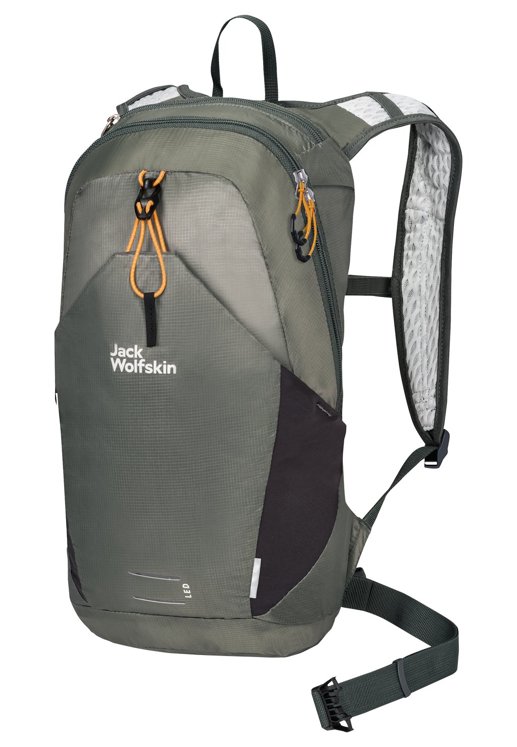 Рюкзак для путешествий Jack Wolfskin Moab Jam 10, серо-зеленый
