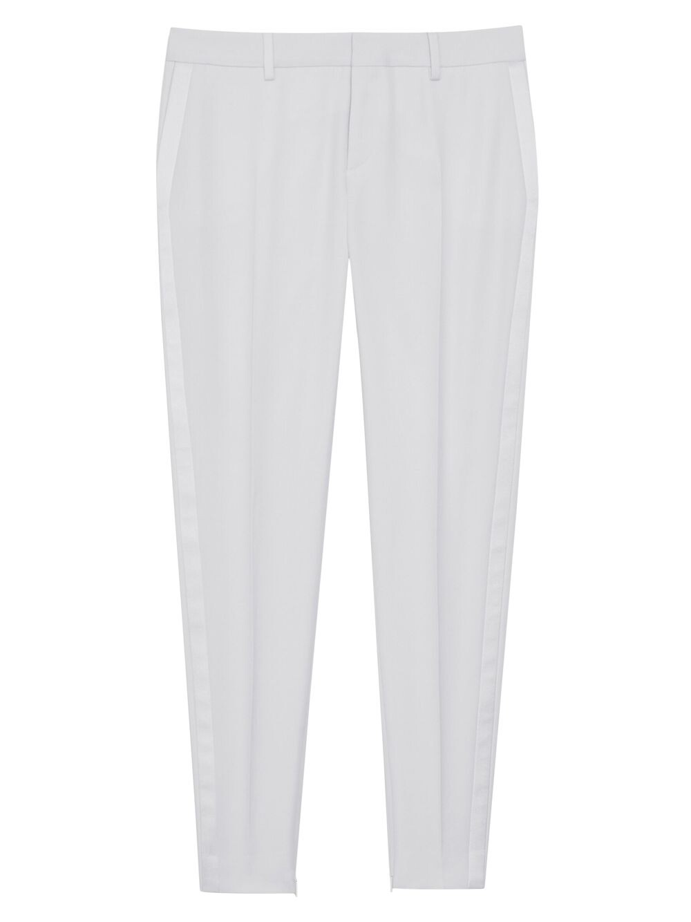 

Брюки-смокинги из зерна De Poudre Saint Laurent, Серый