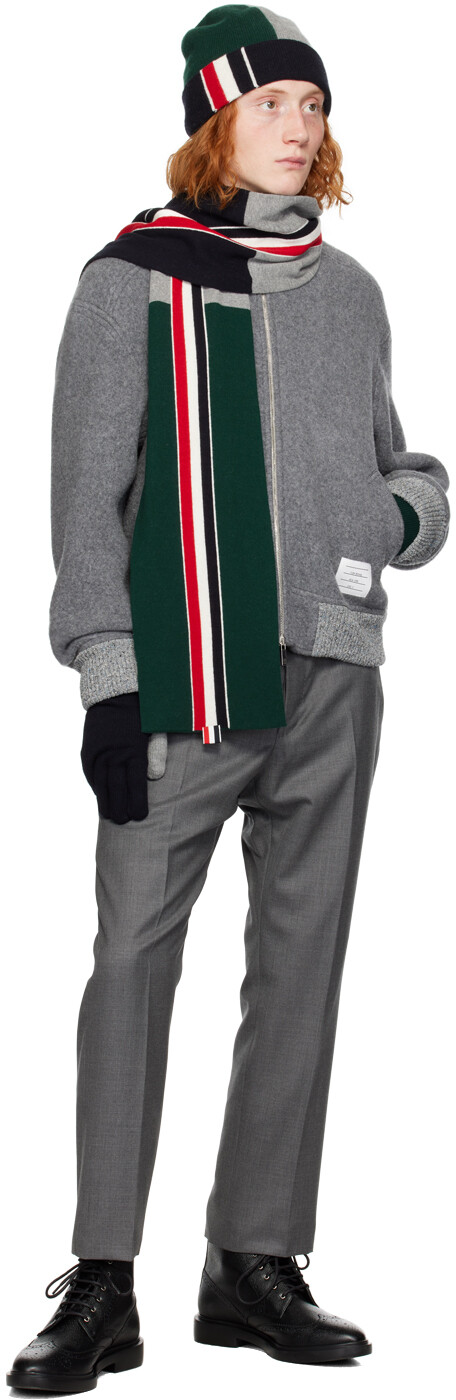 

Зеленые перчатки Fun-Mix Thom Browne