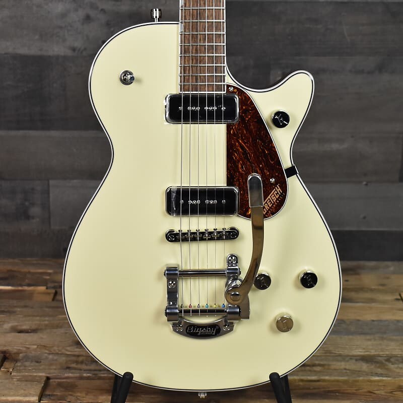 

Электрогитара Gretsch G5210T-P90 Electromatic Jet Single-Cut with Bigsby - Vintage White