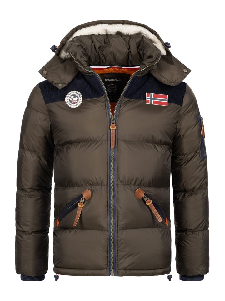 

Зимняя куртка Geographical Norway, темно-зеленый