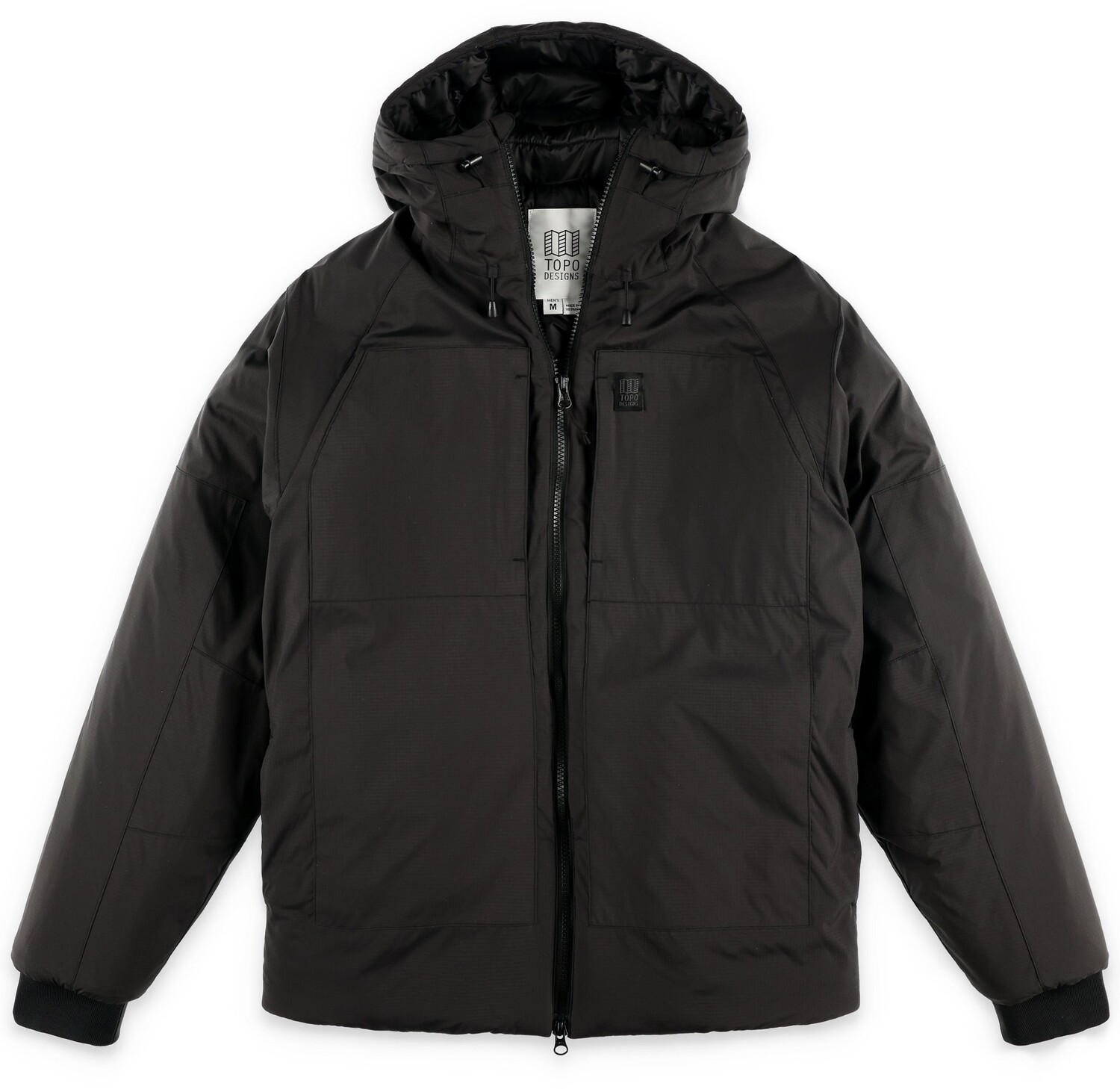 

Утепленная толстовка Mountain Puffer - Мужская Topo Designs, черный