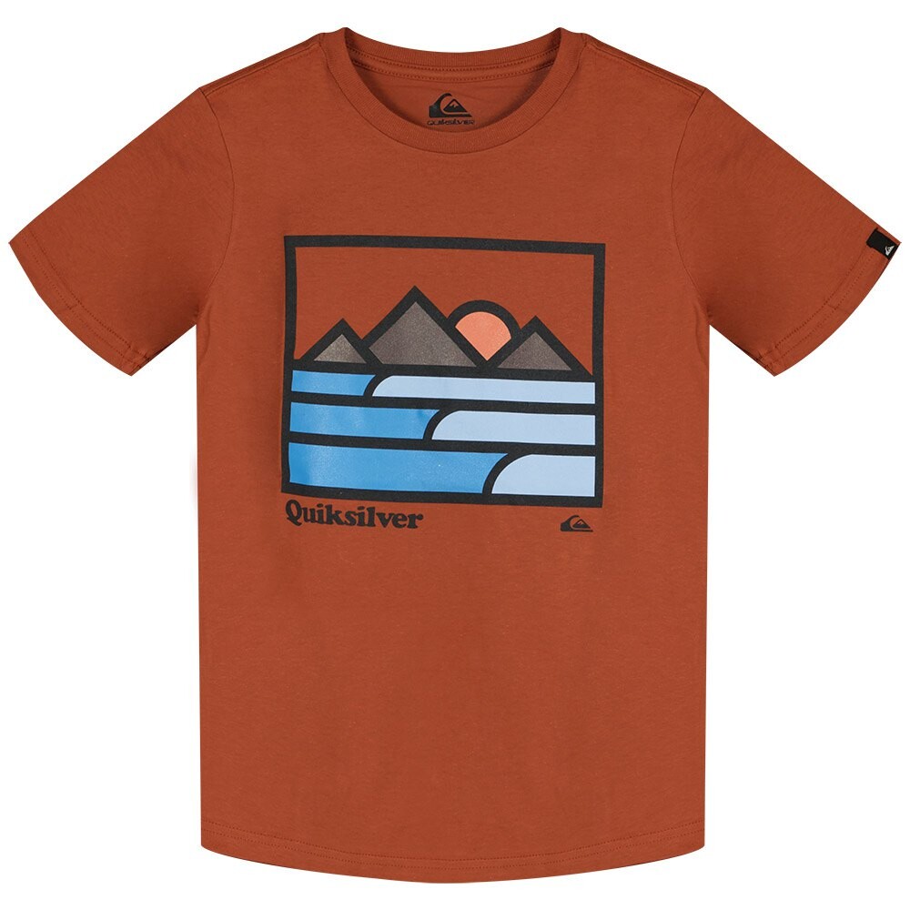 

Футболка Quiksilver Landscape Lines, оранжевый