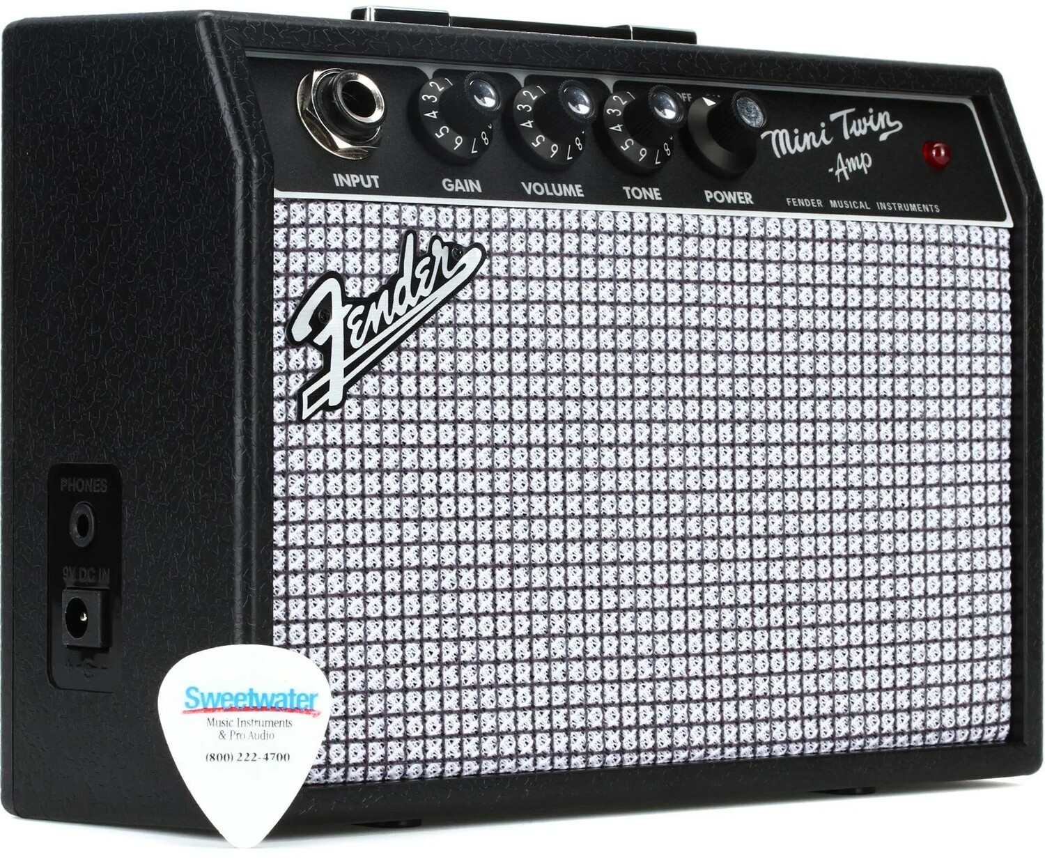 

Комбоусилитель Fender Mini '65 Twin 2x3 дюйма — черный