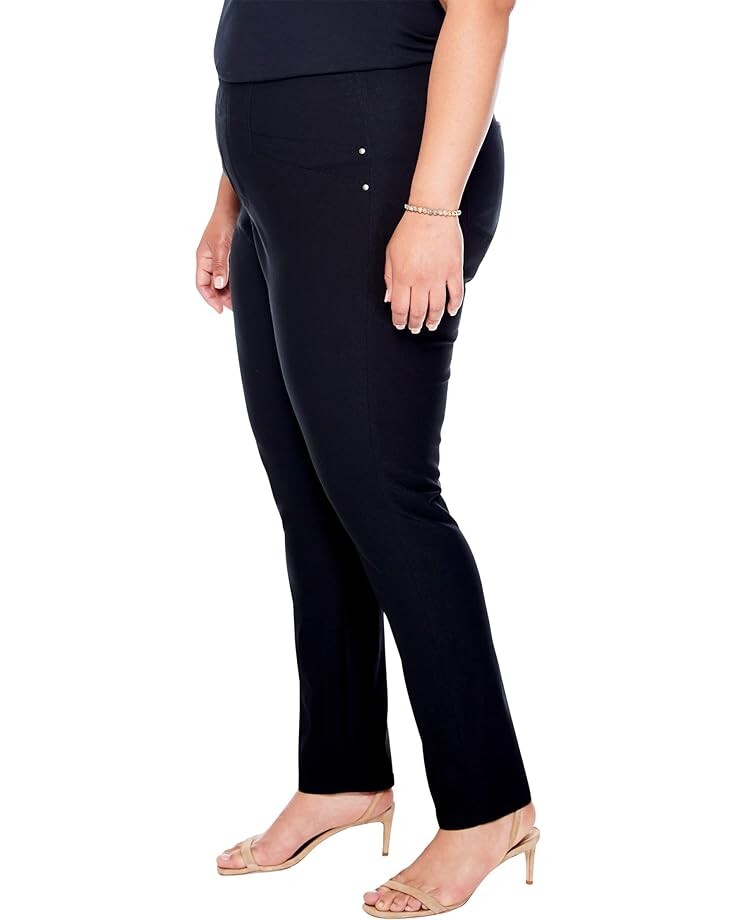 

Джинсы NIC+ZOE Plus Size Wonderstretch Jeans, цвет Black Onyx