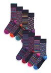 

Носки PACK GEOMETRIC PATTERN EIGHT PACK Next, синий