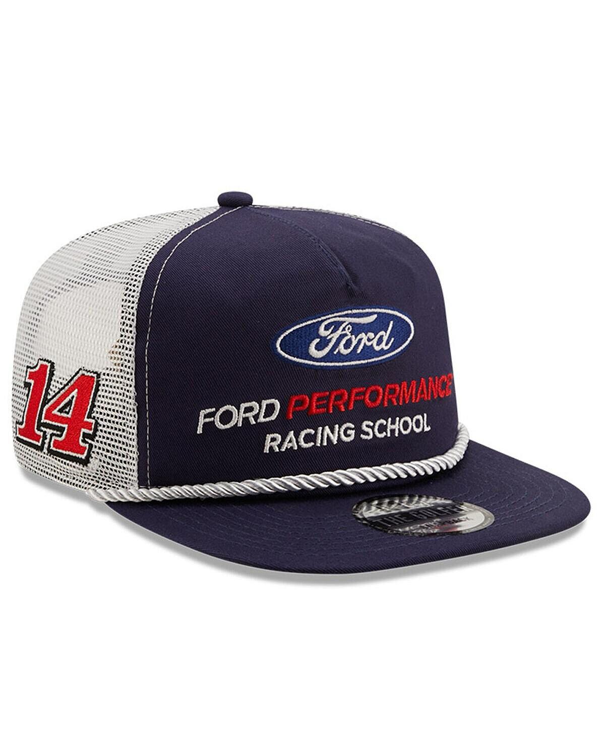 

Мужская синяя/белая регулируемая шляпа Chase Briscoe Golfer Snapback New Era