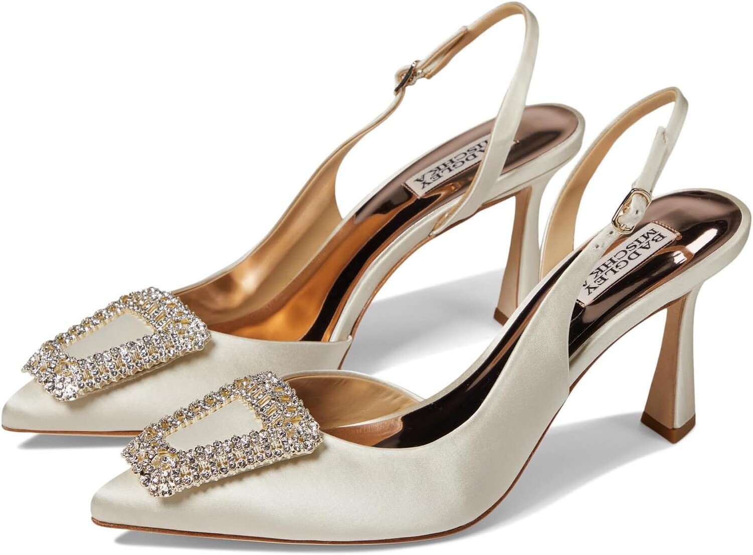 

Туфли Enida Badgley Mischka, слоновая кость, Бежевый