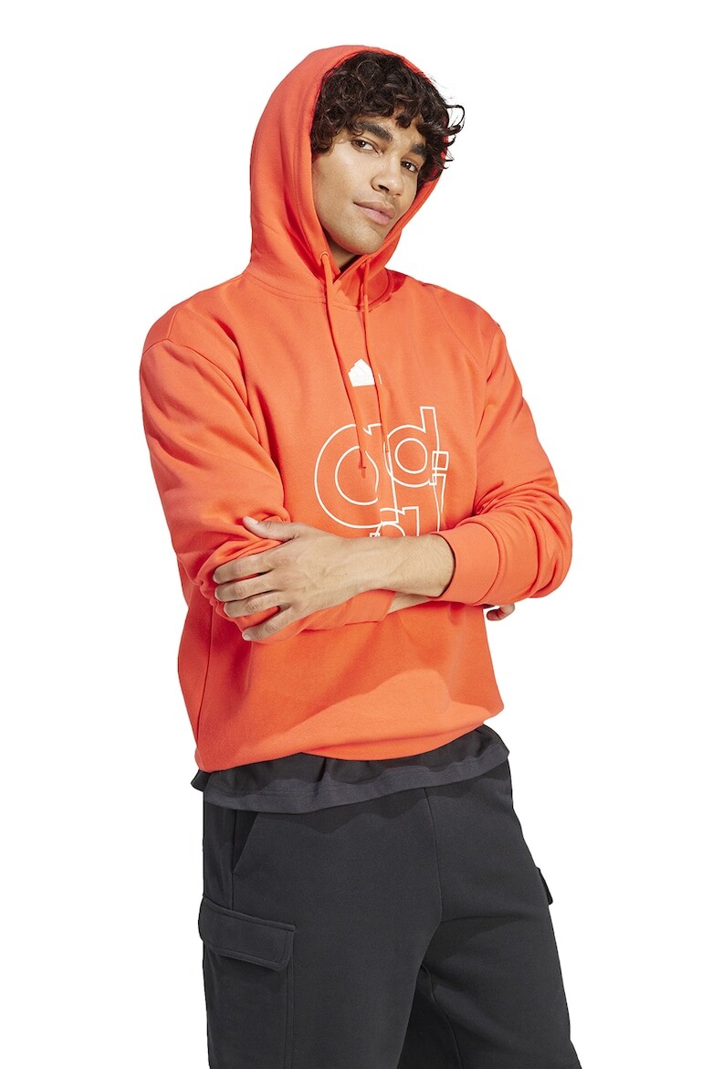 

Толстовка с логотипом Adidas Sportswear, оранжевый