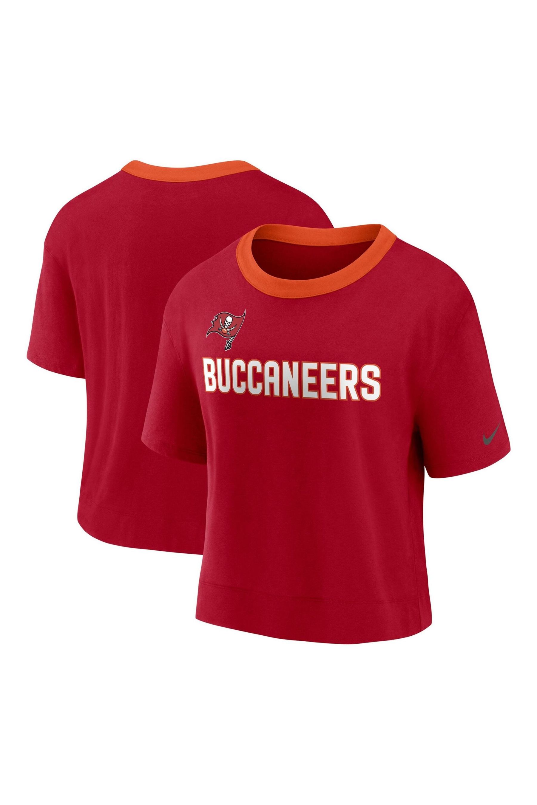 

Женская блузка Buccaneers High Hip Fashion Fanatics Tampa Bay Nike Nike, красный