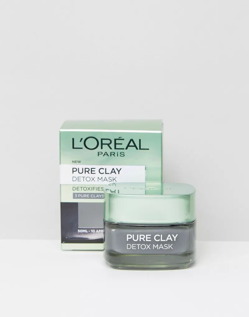 L'Oreal Paris – Pure Clay – Детокс-маска для лица с глиной