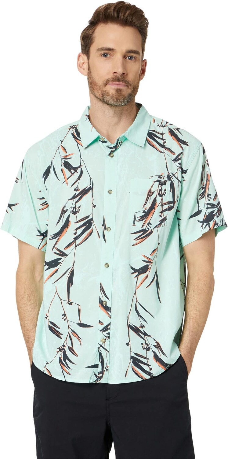 

Рубашка Sundays Short Sleeve Woven Billabong, цвет Mint