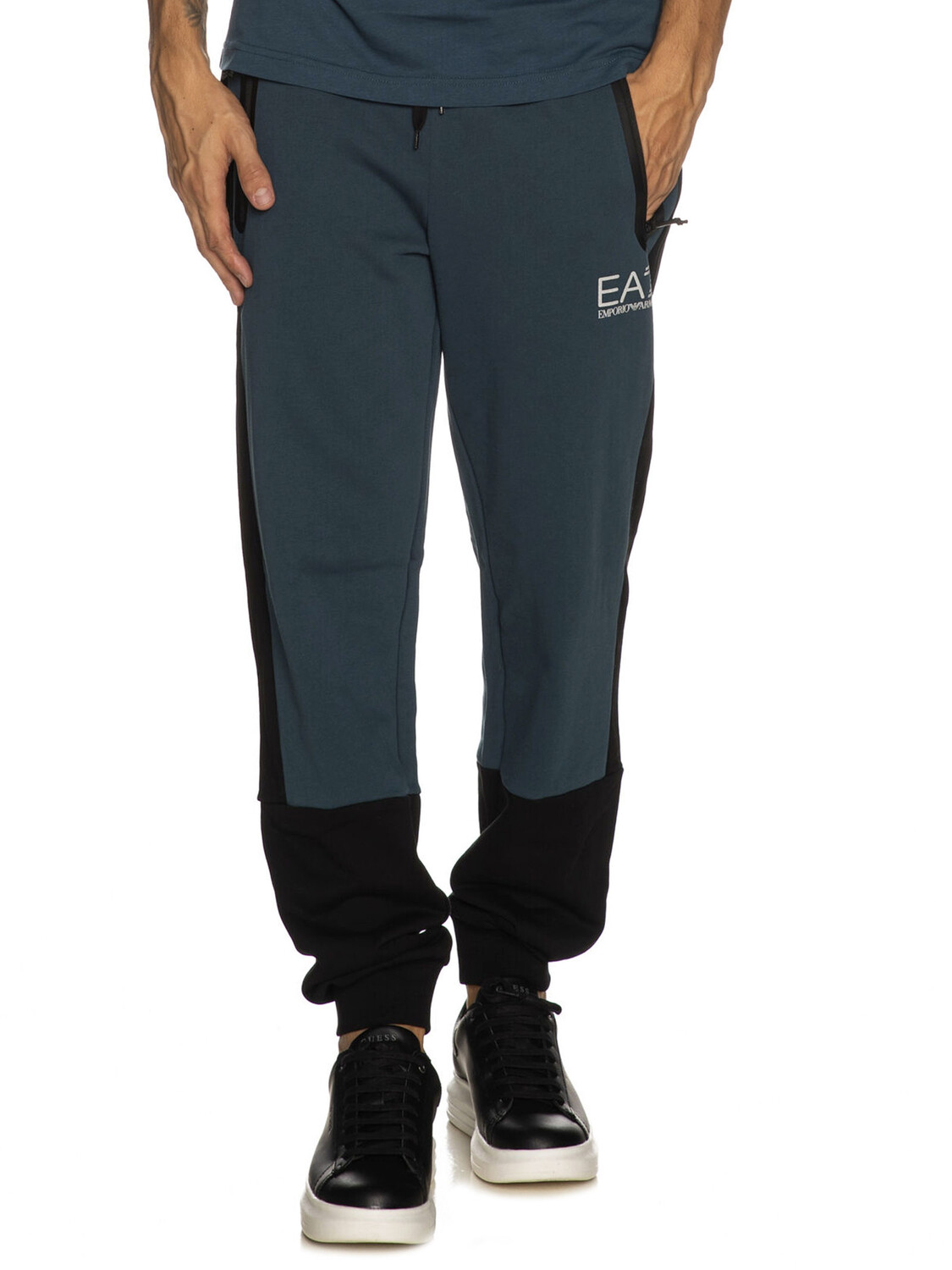 

EMPORIO ARMANI Брюки с цветными блоками, синий