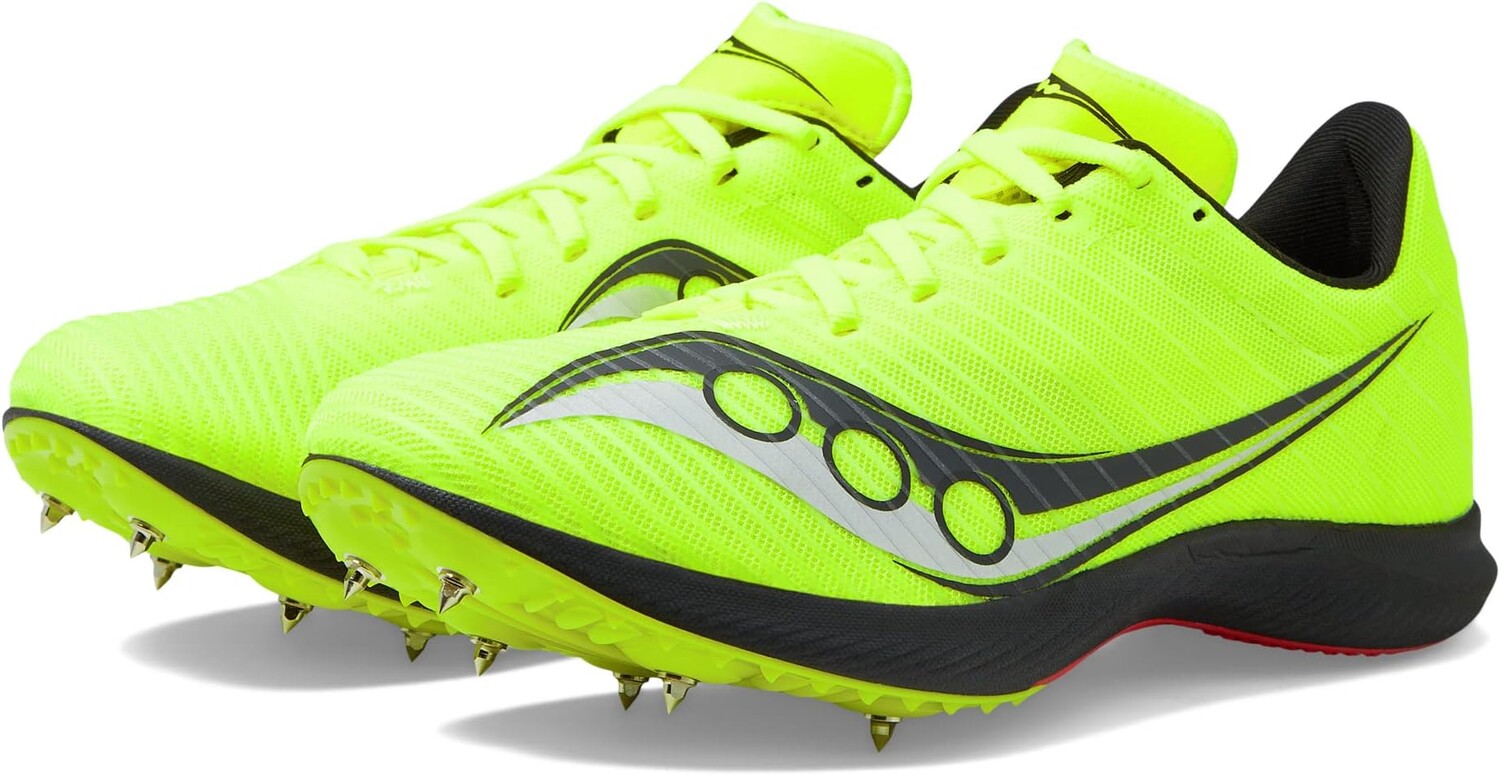 

Кроссовки Velocity MP Saucony, цвет Citron/Black