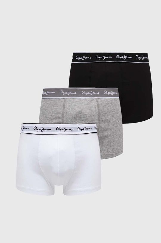 Комплект из трех боксеров Pepe Jeans, серый