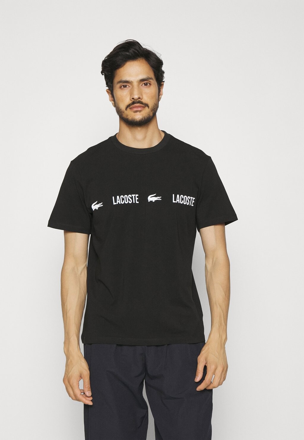 

Спальная рубашка Lacoste, черный
