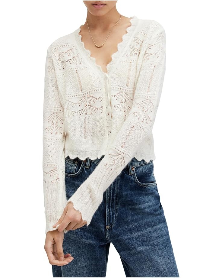 

Свитер AllSaints Vanessa Cardigan, белый