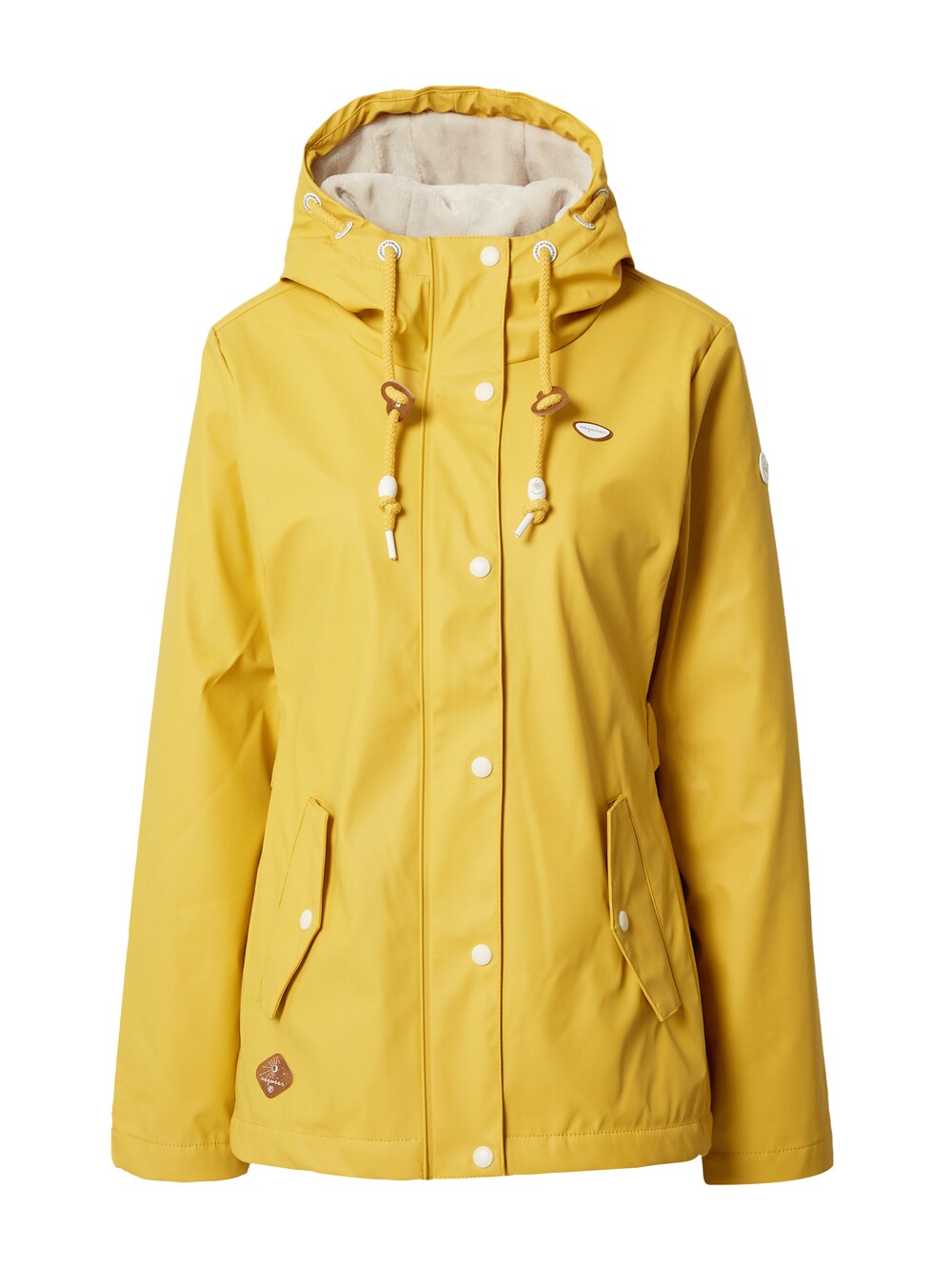 Межсезонная куртка Ragwear MARGGE, желтый межсезонная куртка ragwear margge оливковый