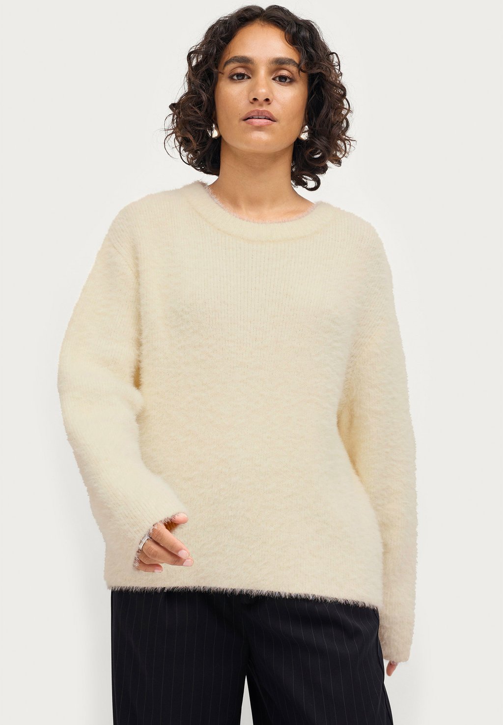 Вязаный свитер Ellos Collection, цвет weiß