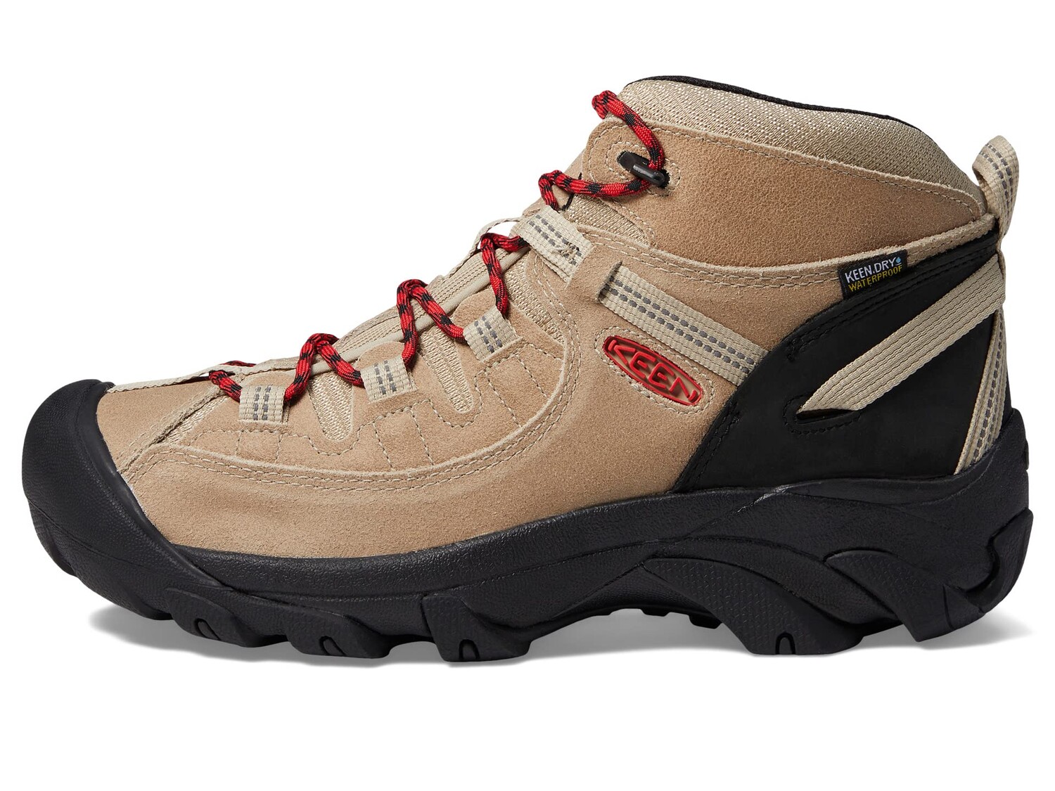 

Треккинговые ботинки Keen Targhee II Mid Waterproof, коричневый/черный