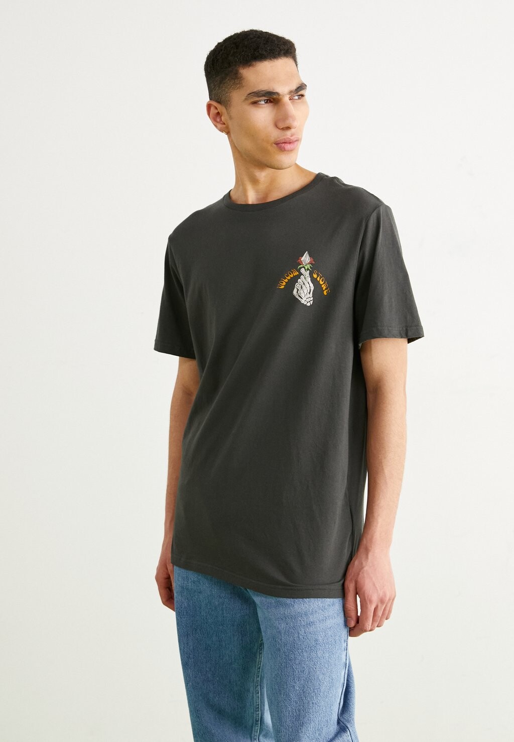 

Футболка с принтом STONE STOKER Volcom, стелс