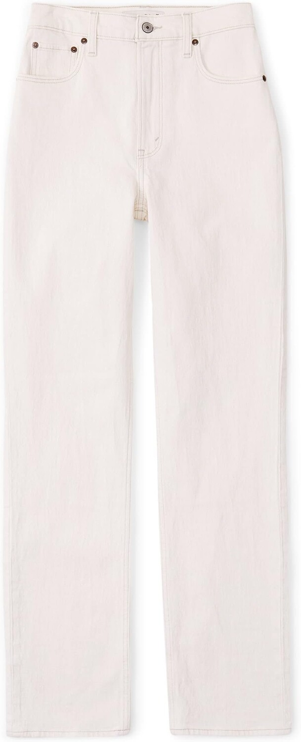 

Джинсы 90s Straight Jean Abercrombie & Fitch, цвет Ecru
