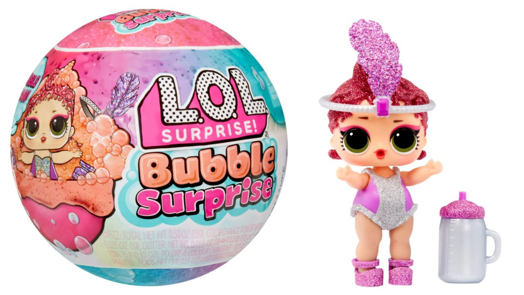 цена Кукла surprise bubble surprise, в ассортименте, 1 шт Lol Surprise