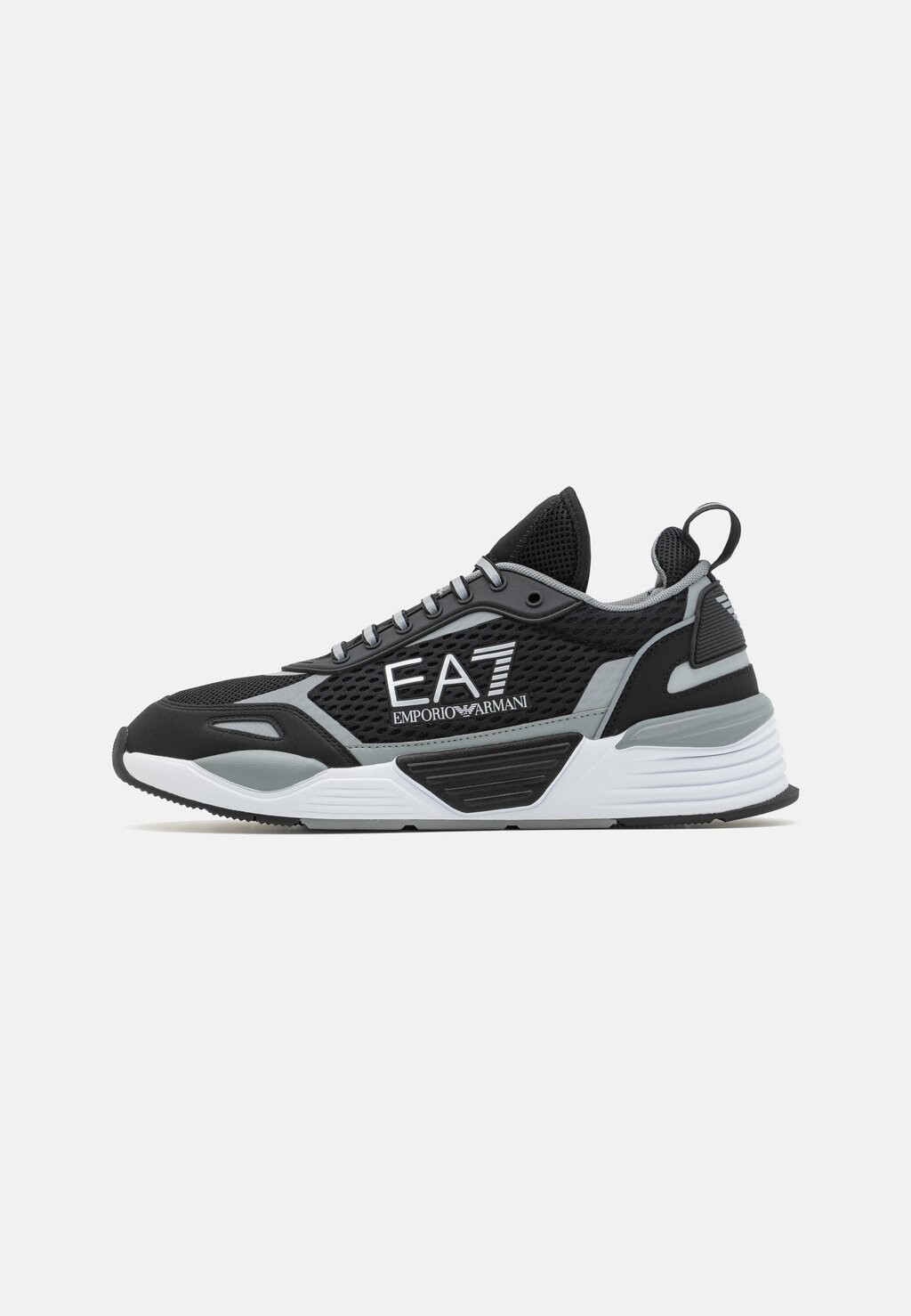 Кроссовки низкие ACE RUNNER UNISEX EA7 Emporio Armani, цвет black/silver