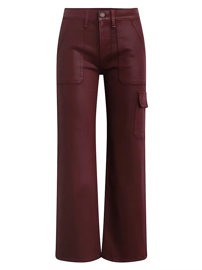 

Широкие джинсы-карго Rosie Hudson Jeans, цвет coated bordeaux