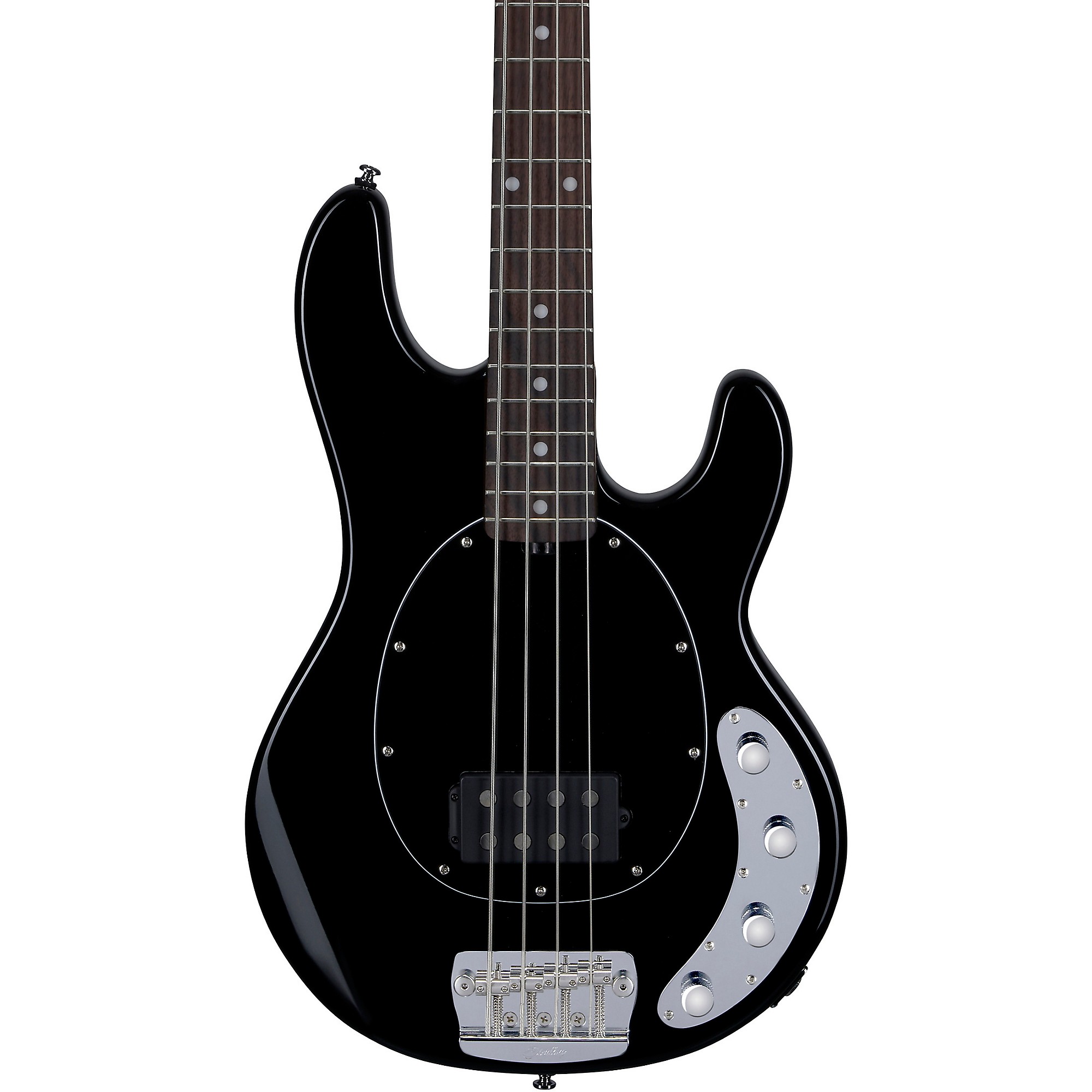 цена Sterling by Music Man StingRay RAY34 Электрическая бас-гитара, черная